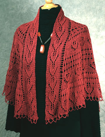 Aspen Leaf Shawl