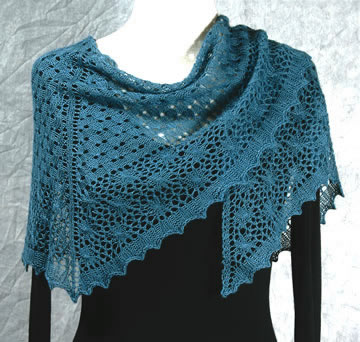Dewdrops Shawl