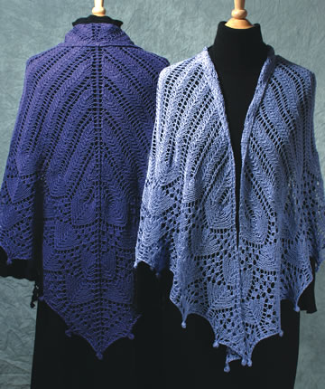 Lotus Blossom Shawls
