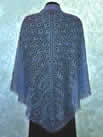 Peacock Feathers Shawl