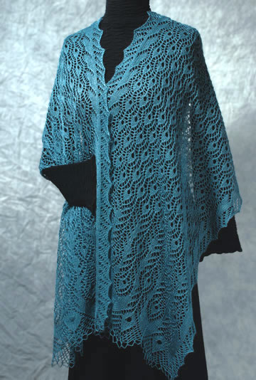 Peacock Feathers Stole