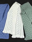 Three Cosy Lace Scarves