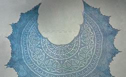 Pinned shawl